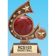 Resin Trophies - #5.75" Resin Comet Series Sports Award